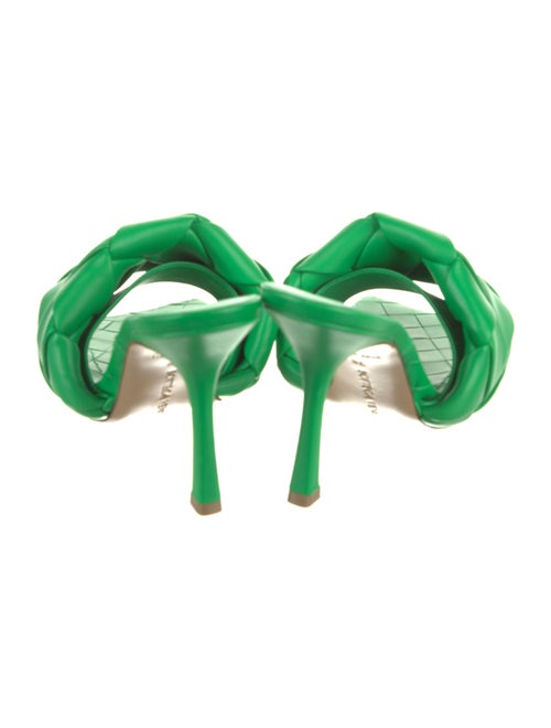 Bottega Veneta Intrecciato Weave Leather Slides