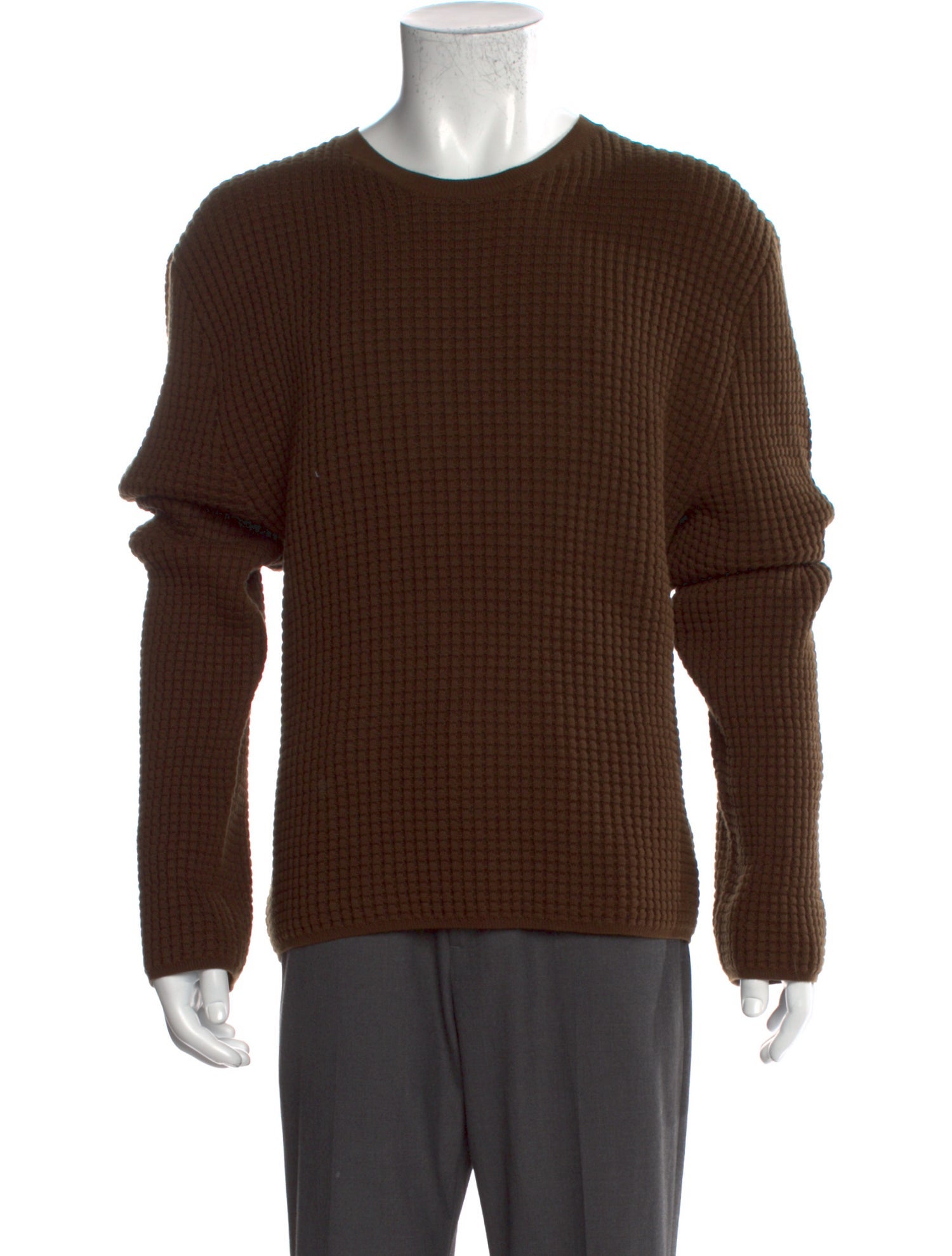 Bottega Veneta Crew Neck Long Sleeve Pullover