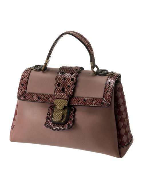Bottega Veneta Intrecciato Top Handle Bag