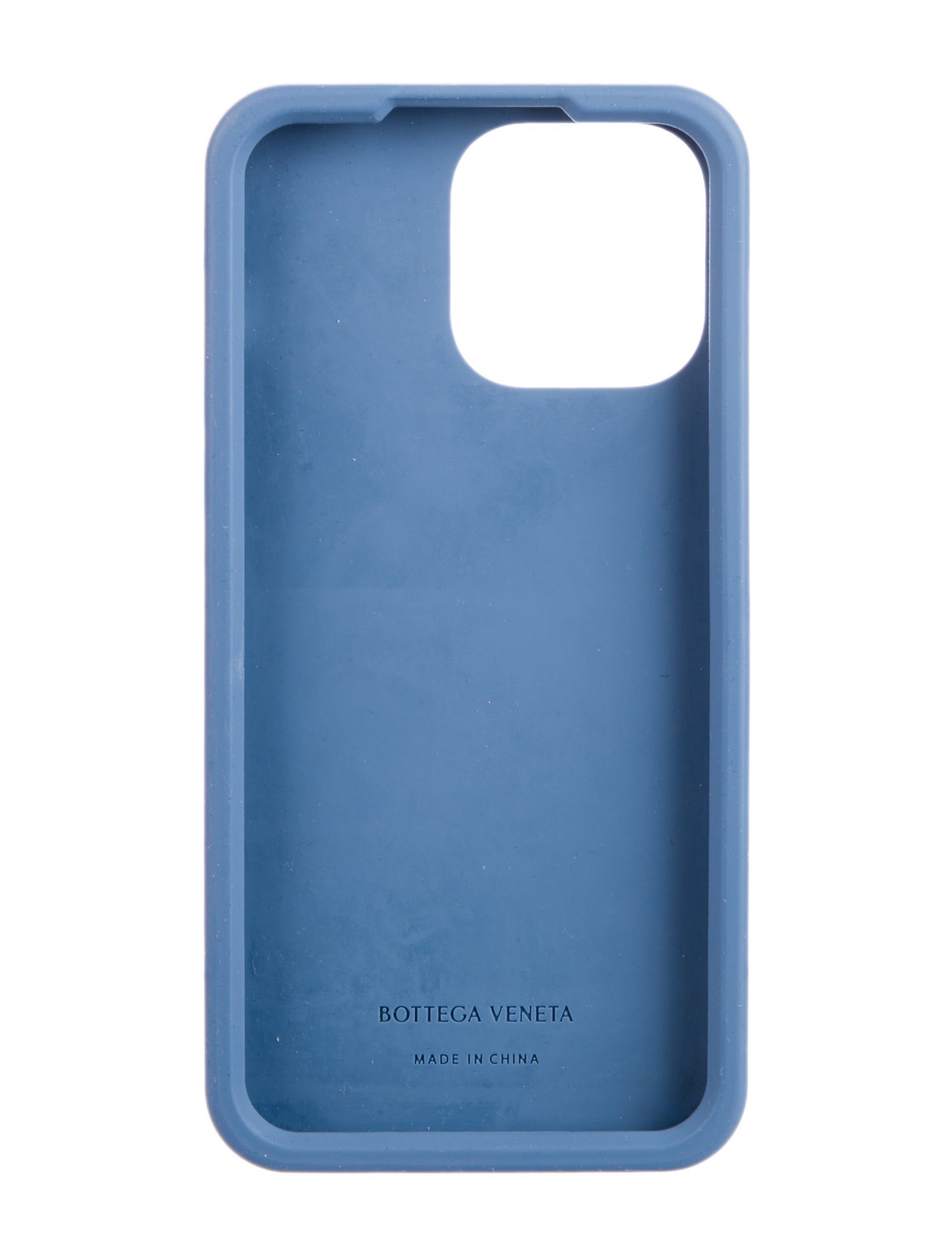 Bottega Veneta Intrecciato Weave Rubber iPhone 15 Pro Case