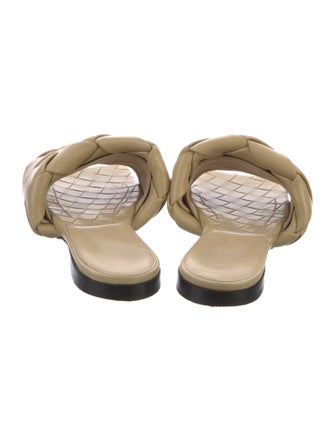 Bottega Veneta Lido Intrecciato Weave Slides