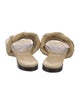 Bottega Veneta Lido Intrecciato Weave Slides