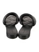 Bottega Veneta Quilted Pattern Leather Slides