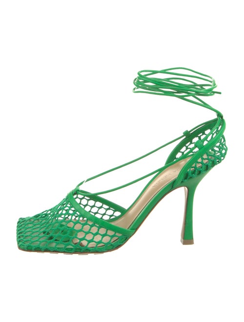 Bottega Veneta Mesh Slingback Pumps