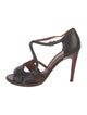 Bottega Veneta Intrecciato Weave Leather Sandals