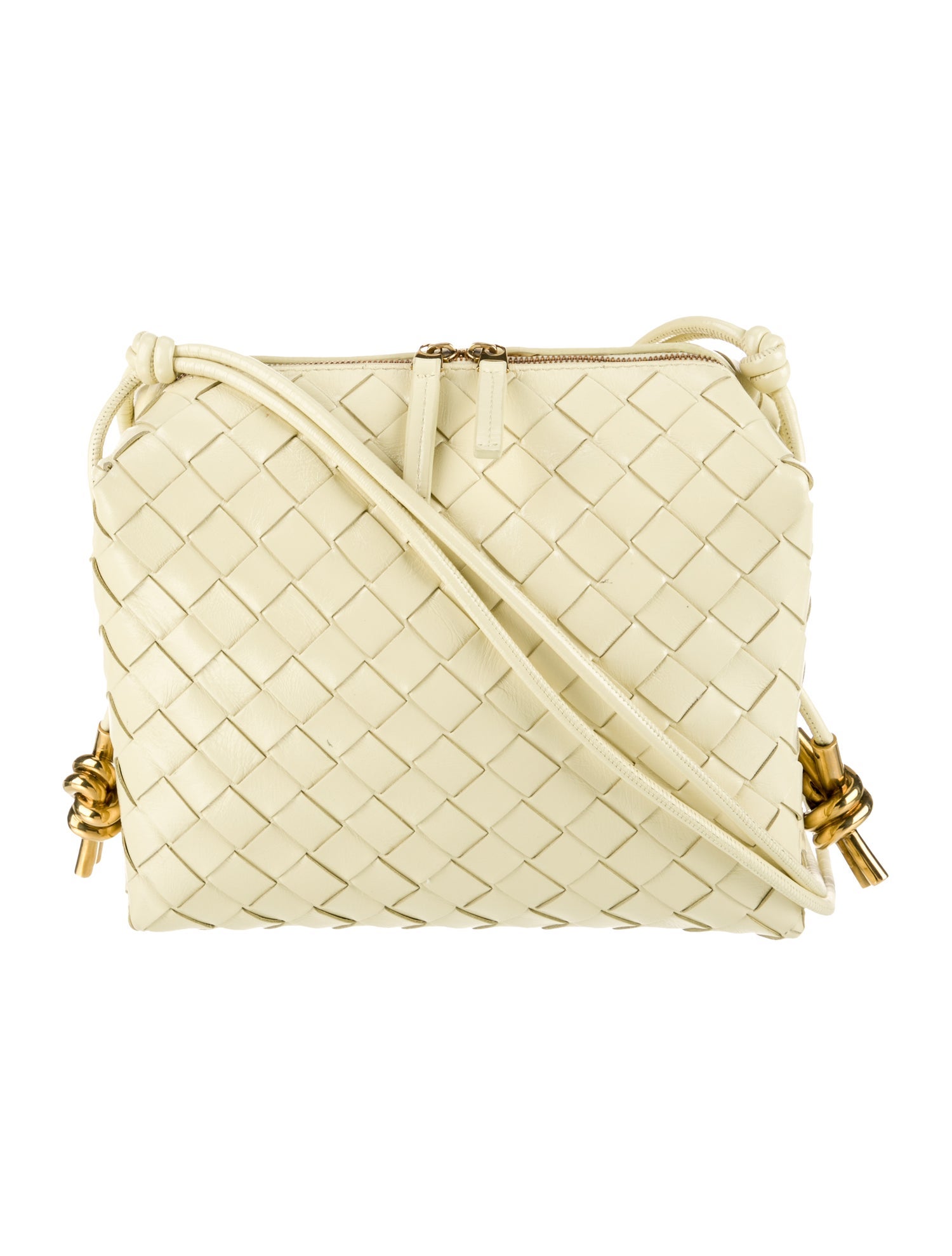 Tory Burch Block-T Double Zip Crossbody Bag w/ Tags - Blue