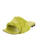 Bottega Veneta Intrecciato Weave Leather Slides