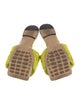 Bottega Veneta Intrecciato Weave Leather Slides