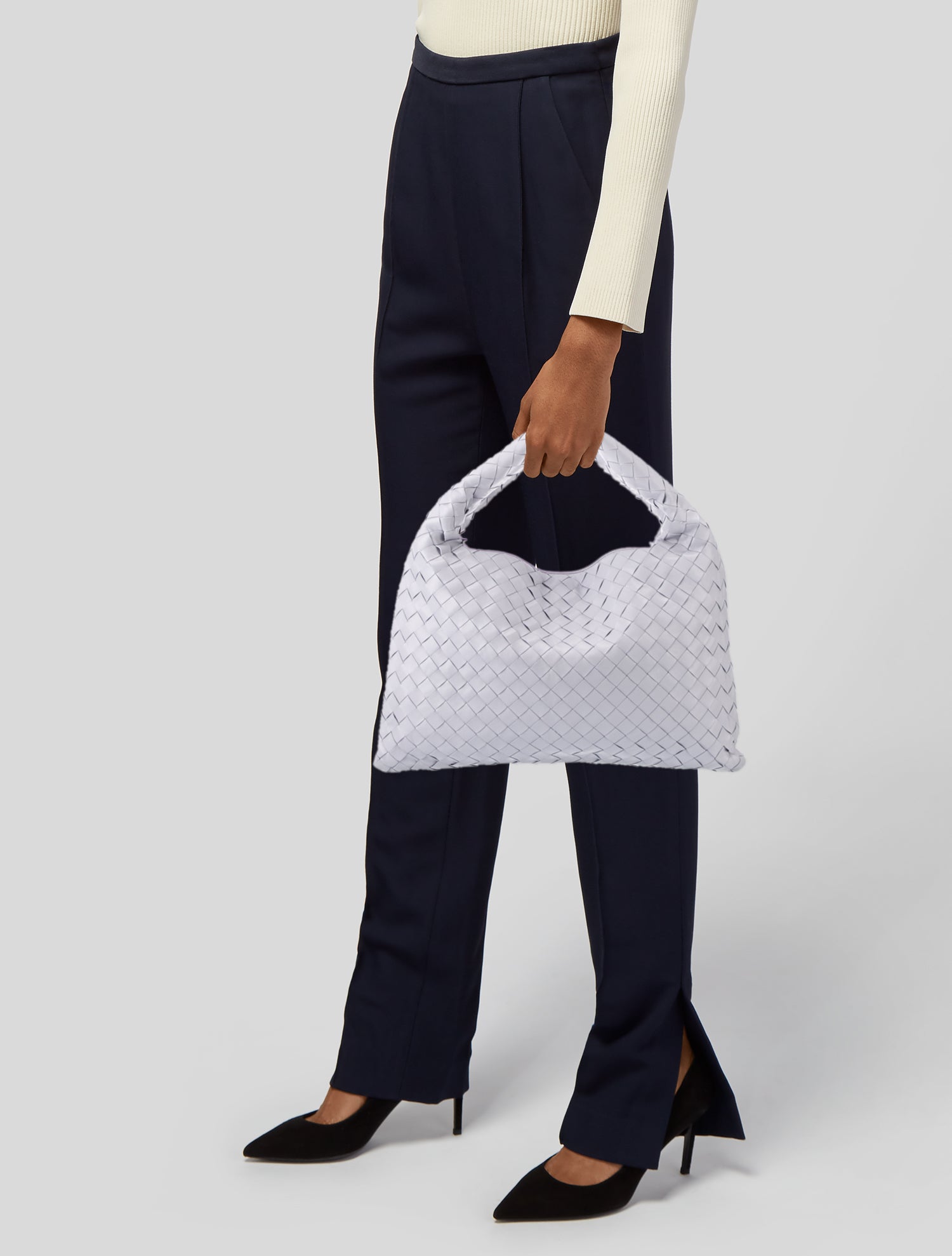 Bottega Veneta Intrecciato Hop Small