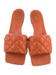 Bottega Veneta Leather Slides