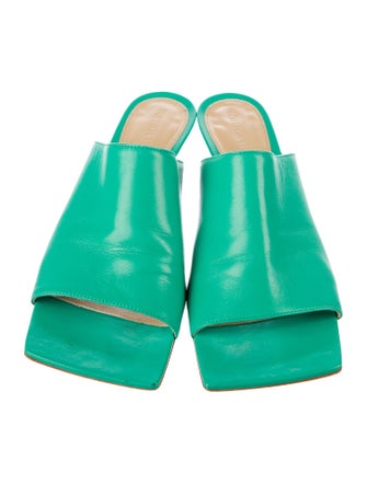 Bottega Veneta Leather Slides