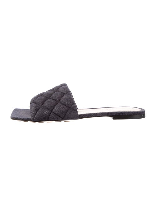 Bottega Veneta Denim Slides