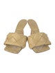Bottega Veneta Intrecciato Weave Leather Slides