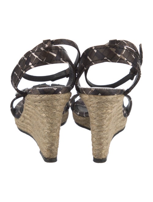 Bottega Veneta Satin Floral Print Espadrilles