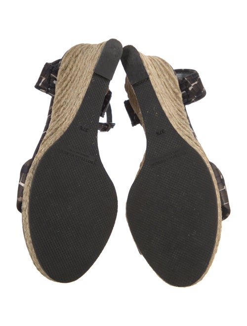 Bottega Veneta Satin Floral Print Espadrilles