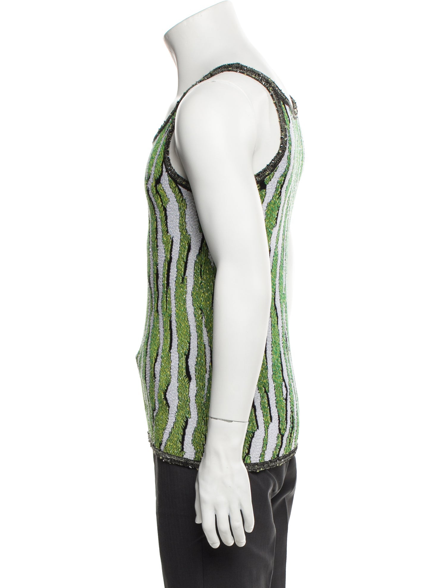 Bottega Veneta Animal Print Scoop Neck Sweater Vest w/ Tags