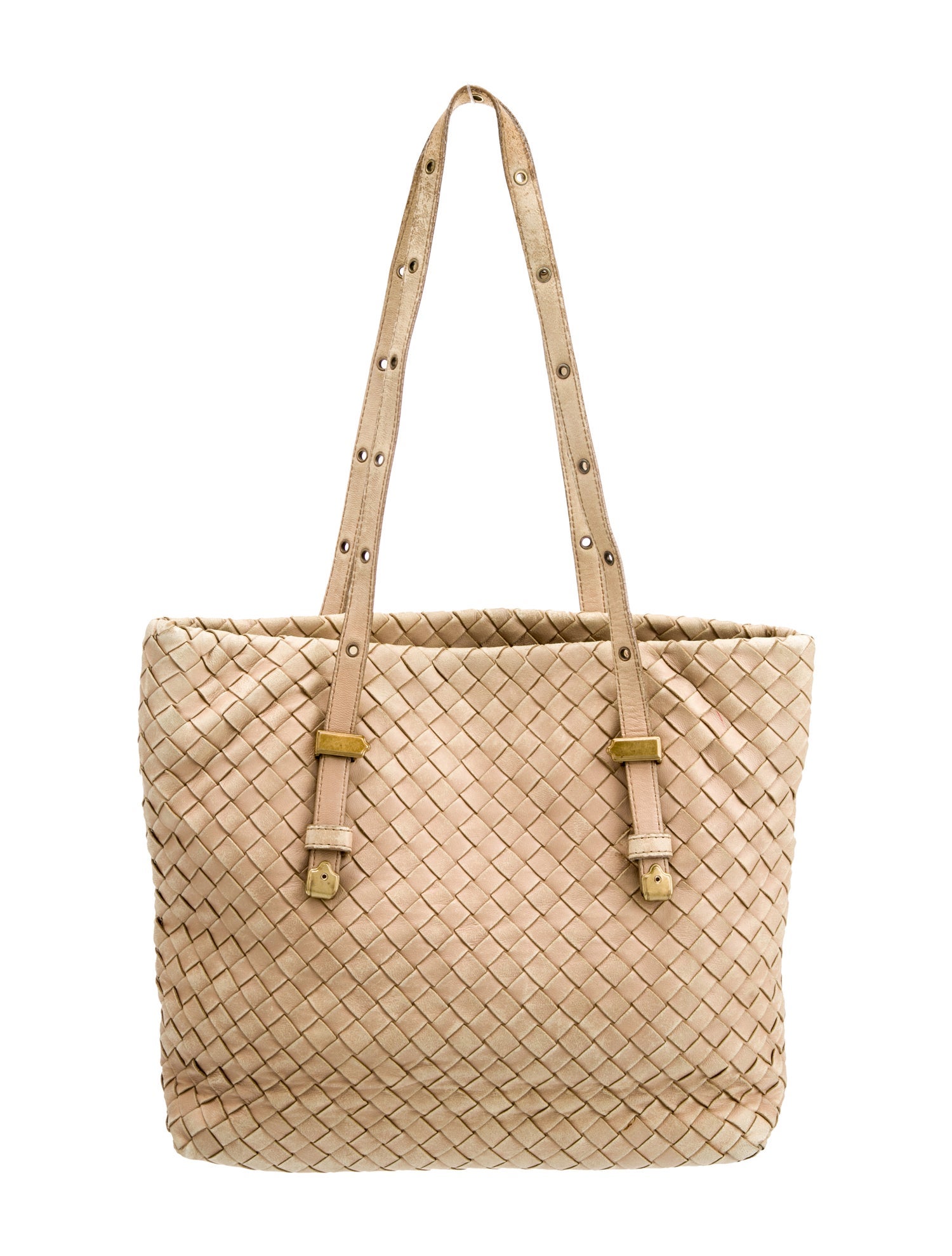 Bottega Veneta Intrecciato Shoulder Bag Small Vintage