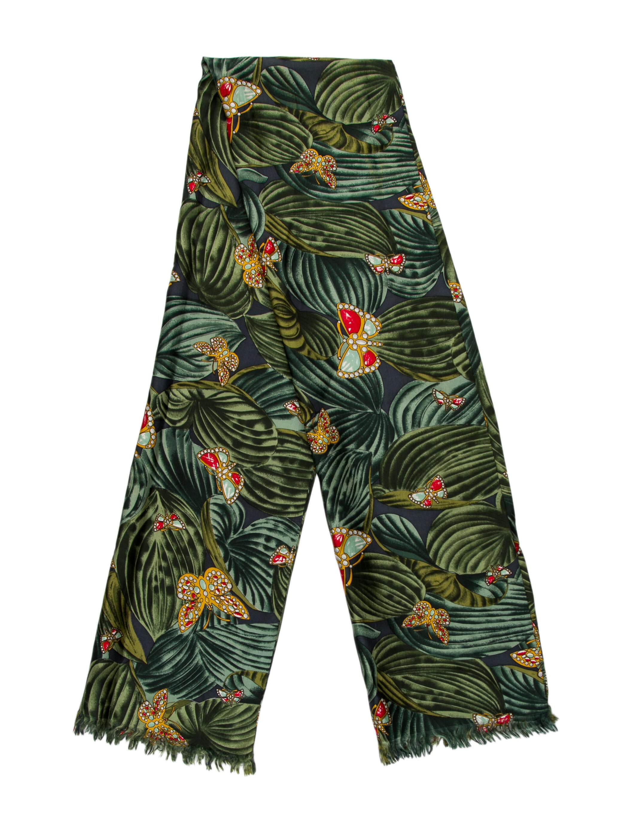 Bottega Veneta Silk Vintage Scarf