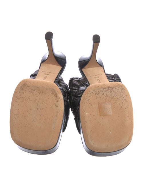 Bottega Veneta Intrecciato Weave Leather Slides