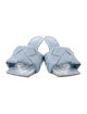 Bottega Veneta Intrecciato Weave Leather Slides