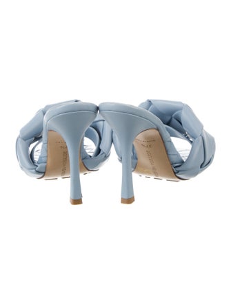 Bottega Veneta Intrecciato Weave Leather Slides