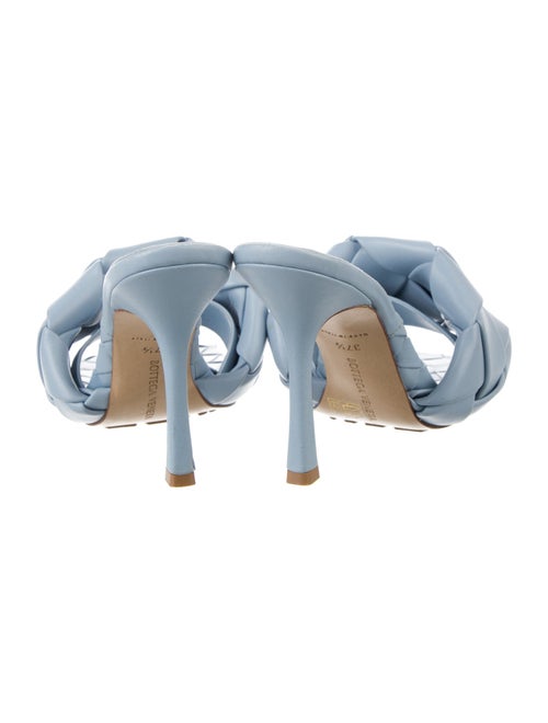 Bottega Veneta Intrecciato Weave Leather Slides