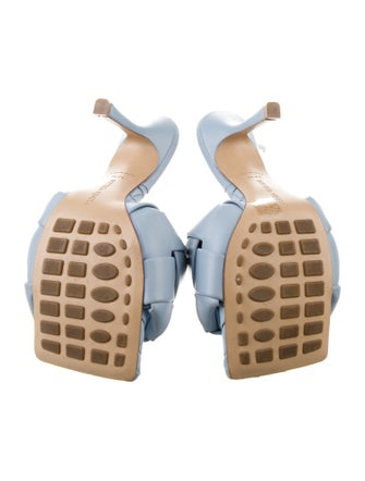 Bottega Veneta Intrecciato Weave Leather Slides