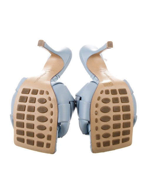 Bottega Veneta Intrecciato Weave Leather Slides