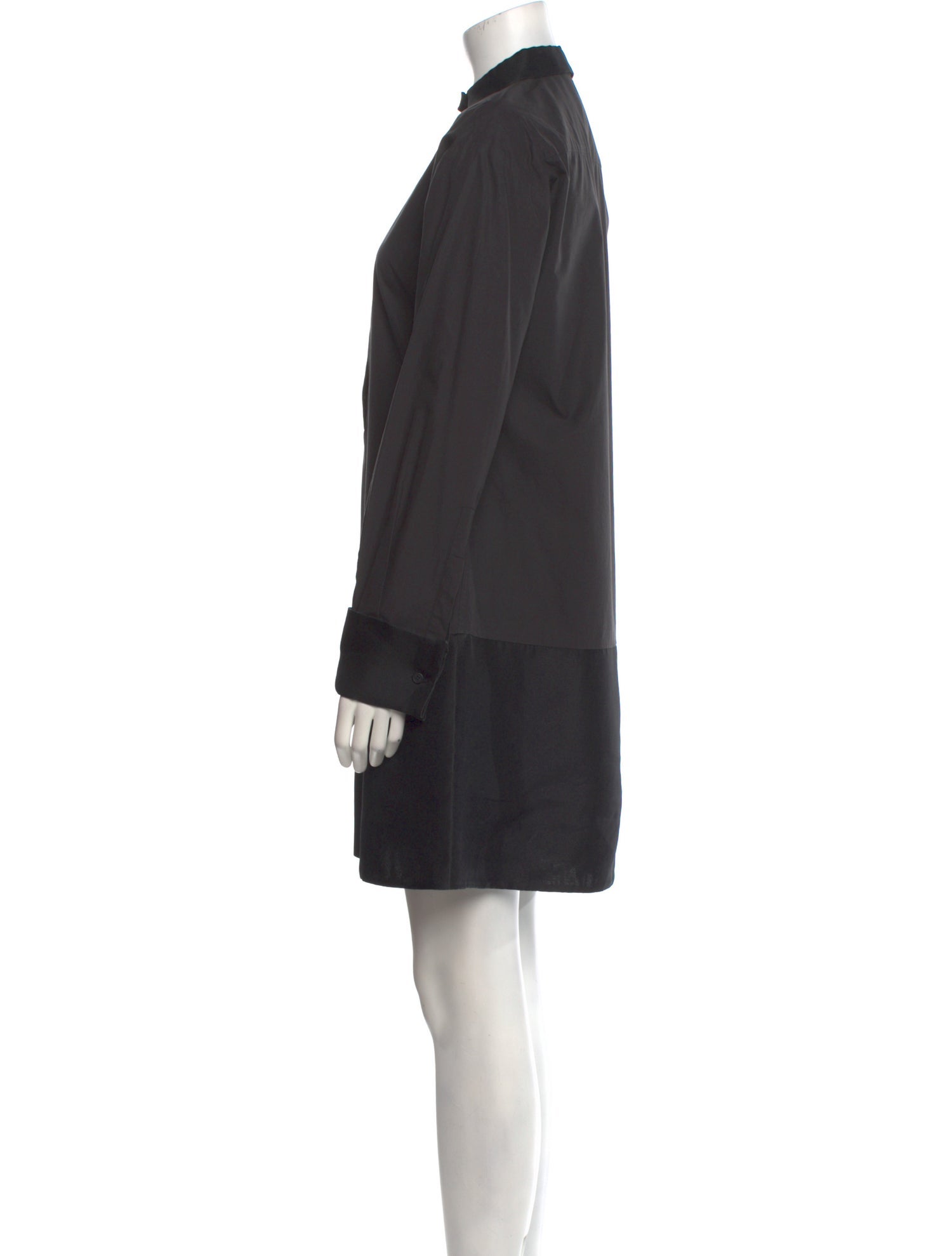 Bottega Veneta Mock Neck Mini Dress