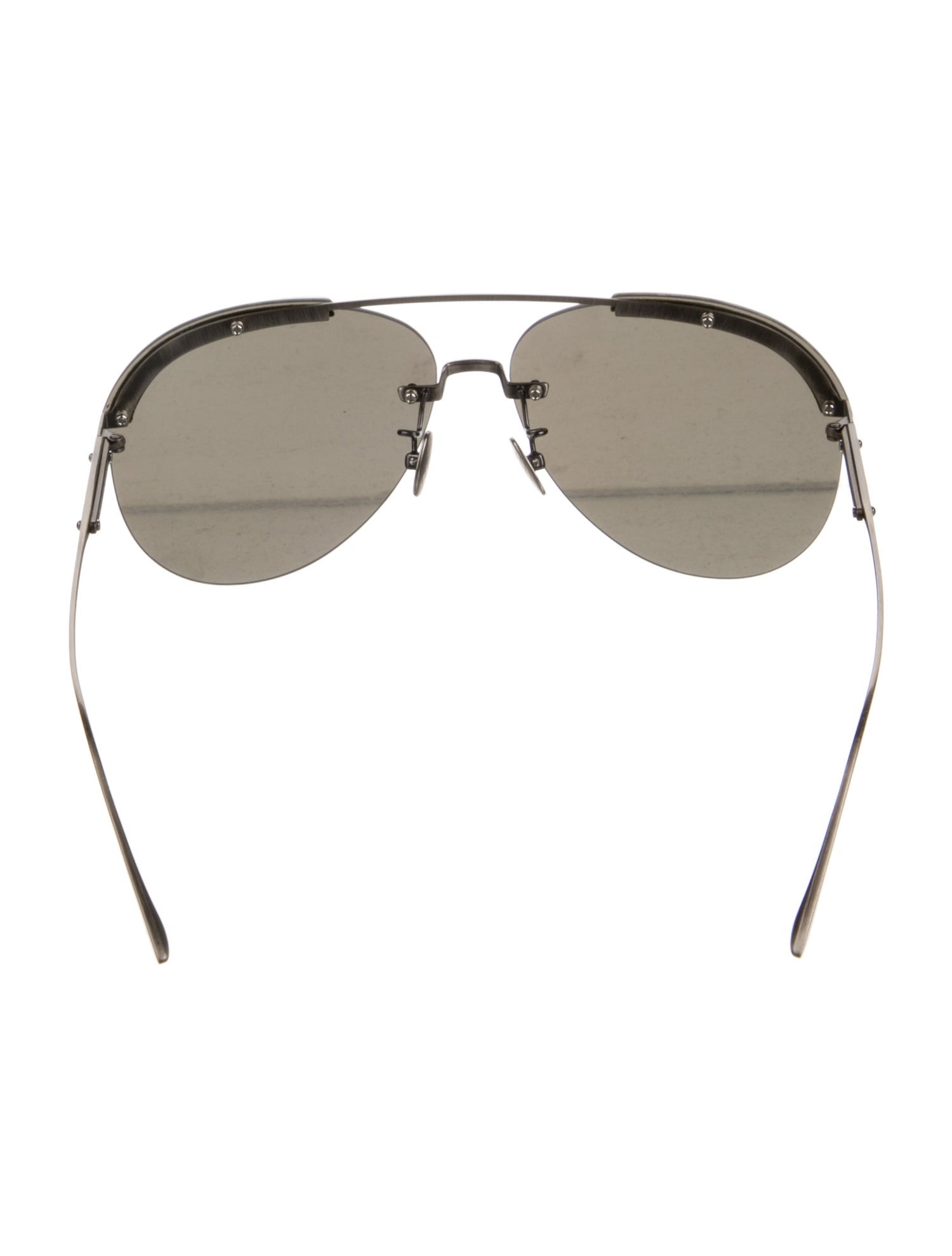 Bottega Veneta Aviator Mirrored Sunglasses