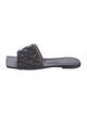 Bottega Veneta Intrecciato Weave Leather Slides