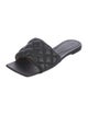 Bottega Veneta Intrecciato Weave Leather Slides