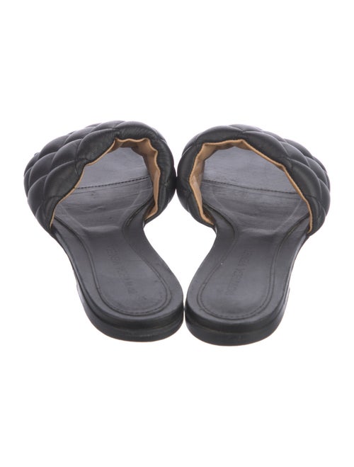 Bottega Veneta Intrecciato Weave Leather Slides