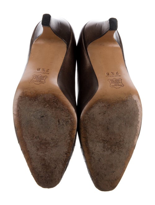 Bottega Veneta Intrecciato Weave Leather Pumps