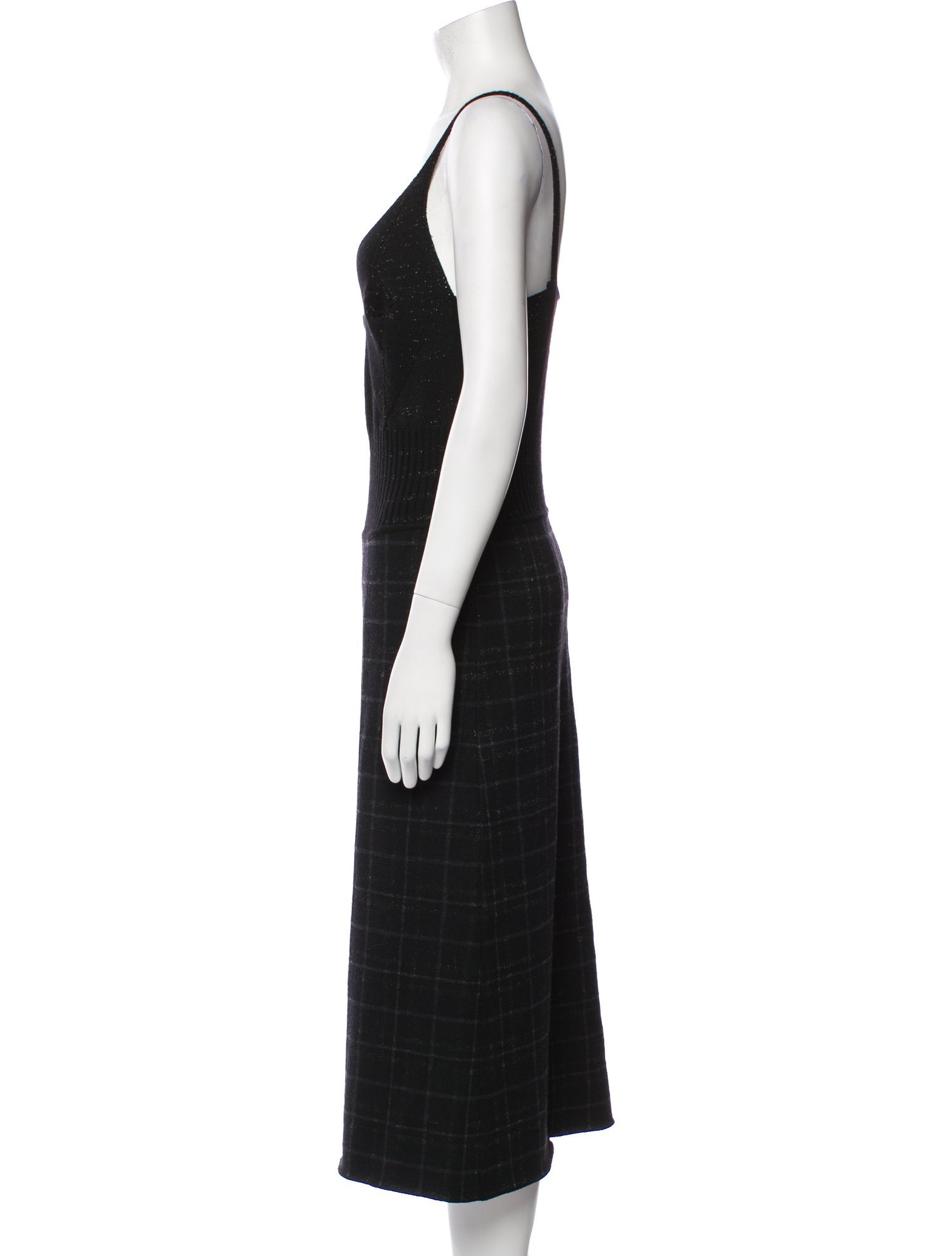 Bottega Veneta Wool Midi Length Dress
