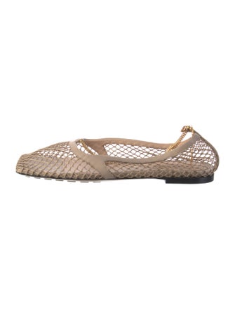 Bottega Veneta Mesh Ballet Flats
