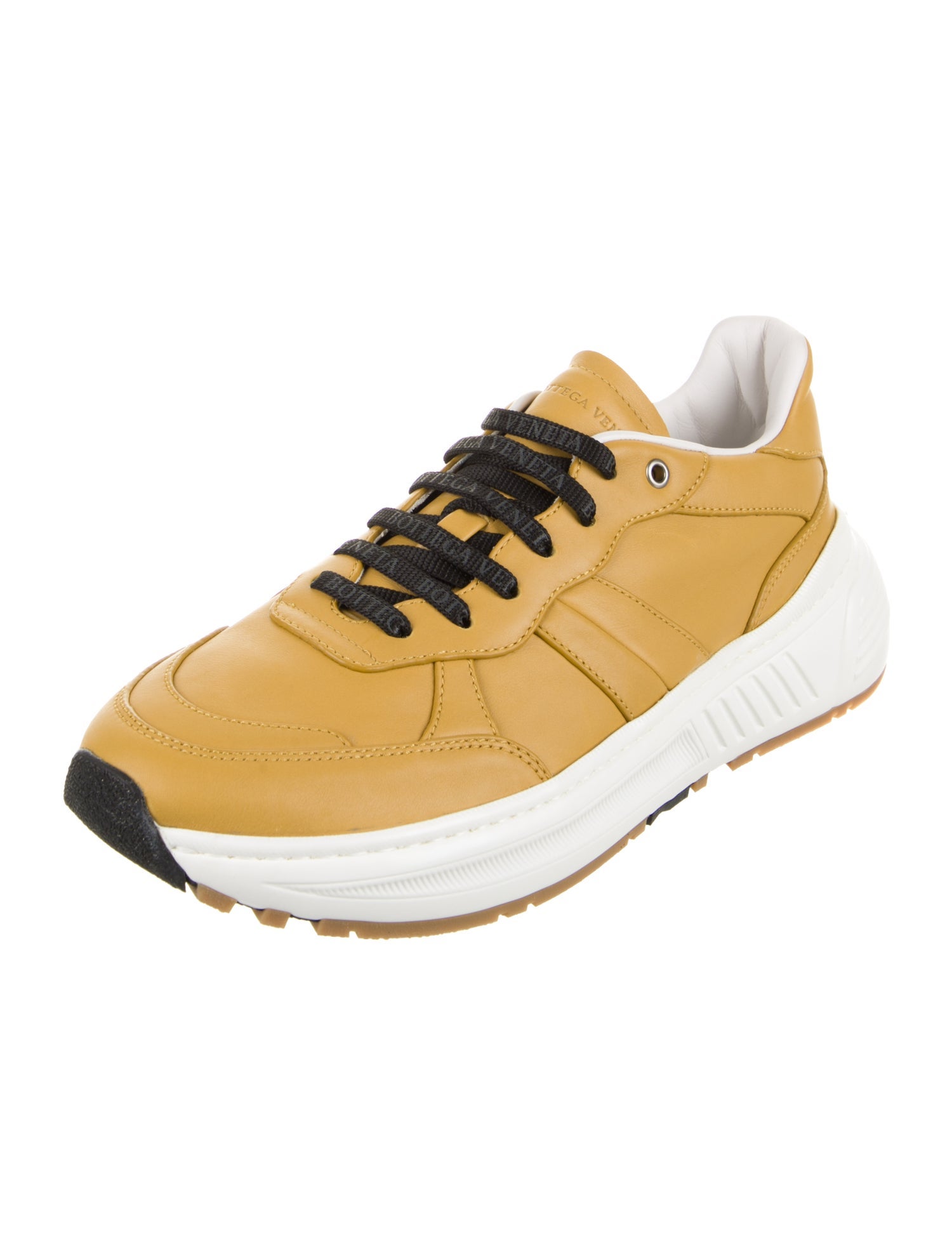Bottega Veneta Leather Athletic Sneakers