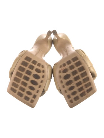 Bottega Veneta Intrecciato Weave Leather Slides