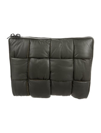 Bottega Veneta Leather Laptop Case