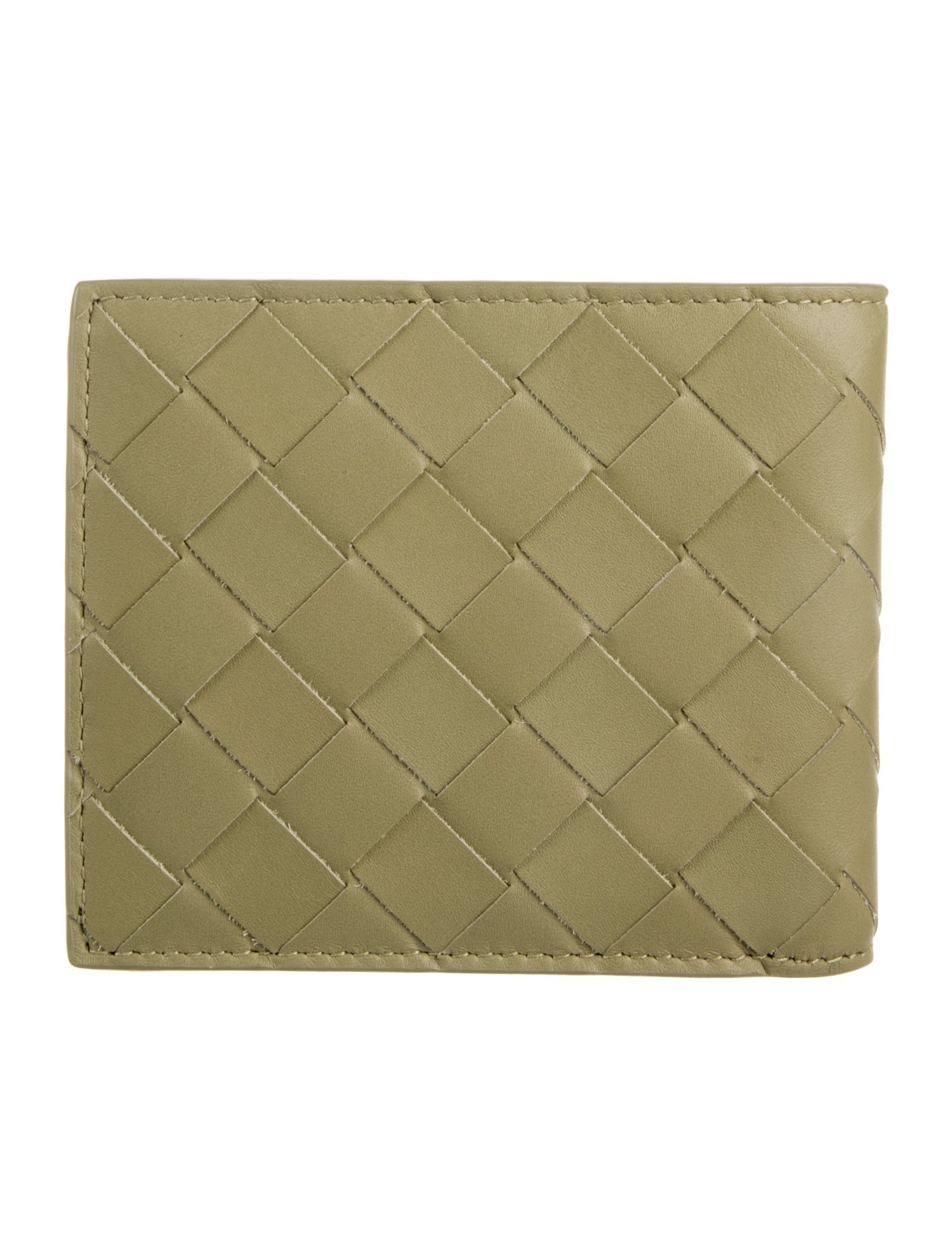 Bottega Veneta Intrecciato Weave Leather Wallet