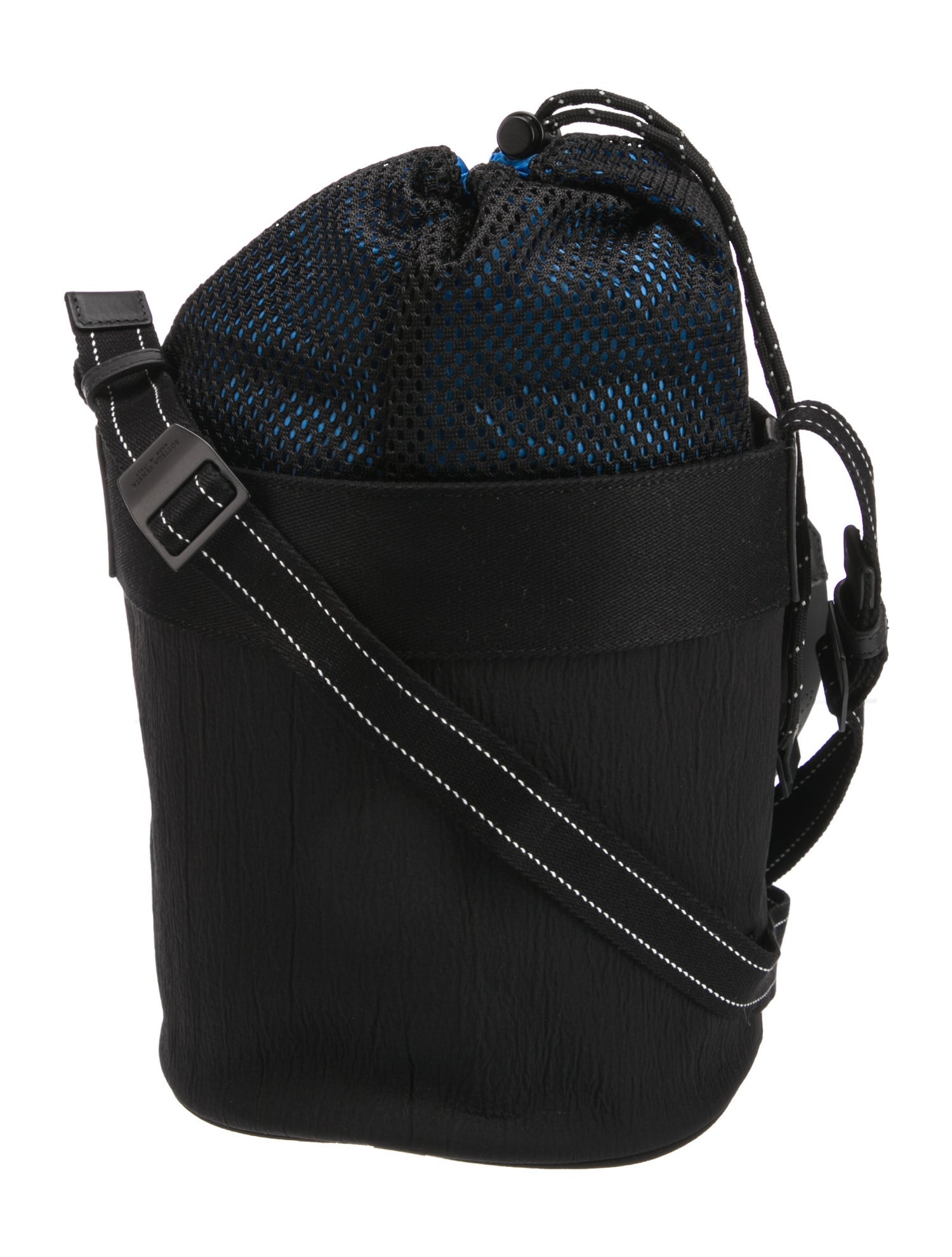 Burberry Golf Nylon Nova Check-Trimmed Duffle Bag - Black