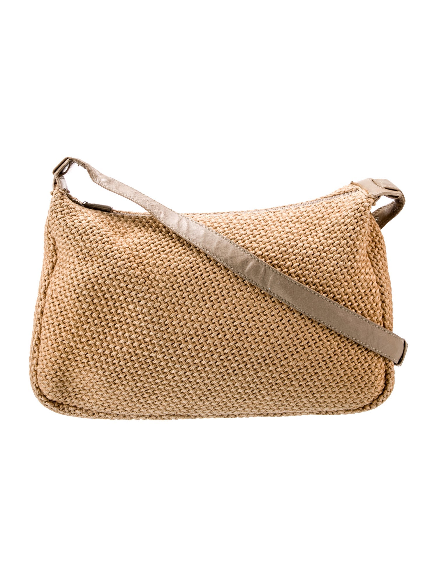 Bottega Veneta Raffia Shoulder Bag