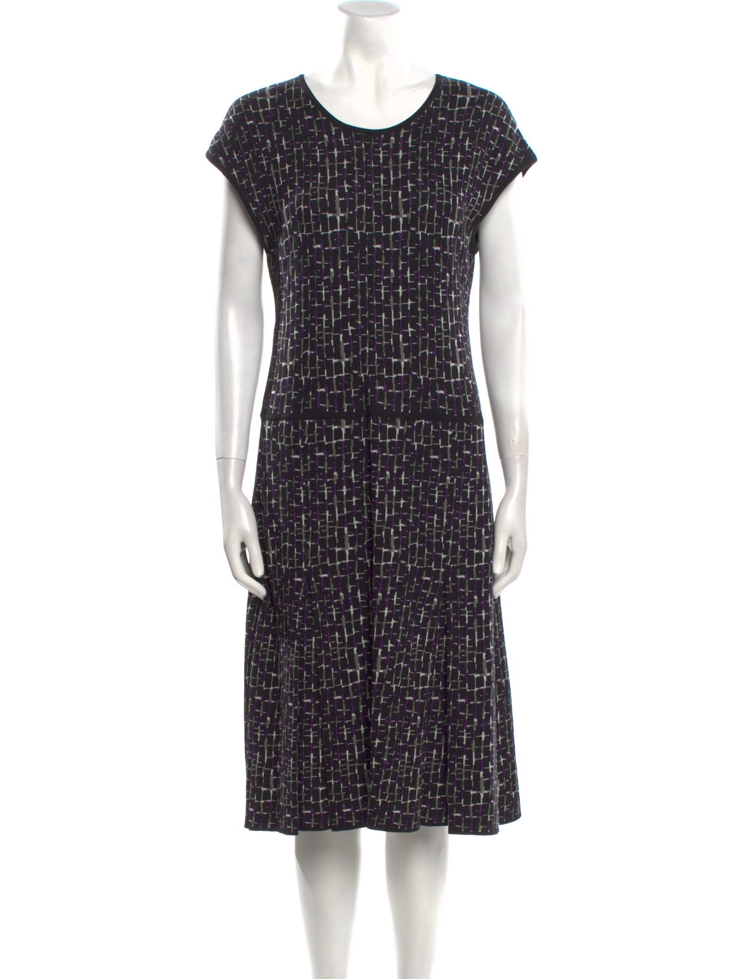 Bottega Veneta Printed Knee-Length Dress