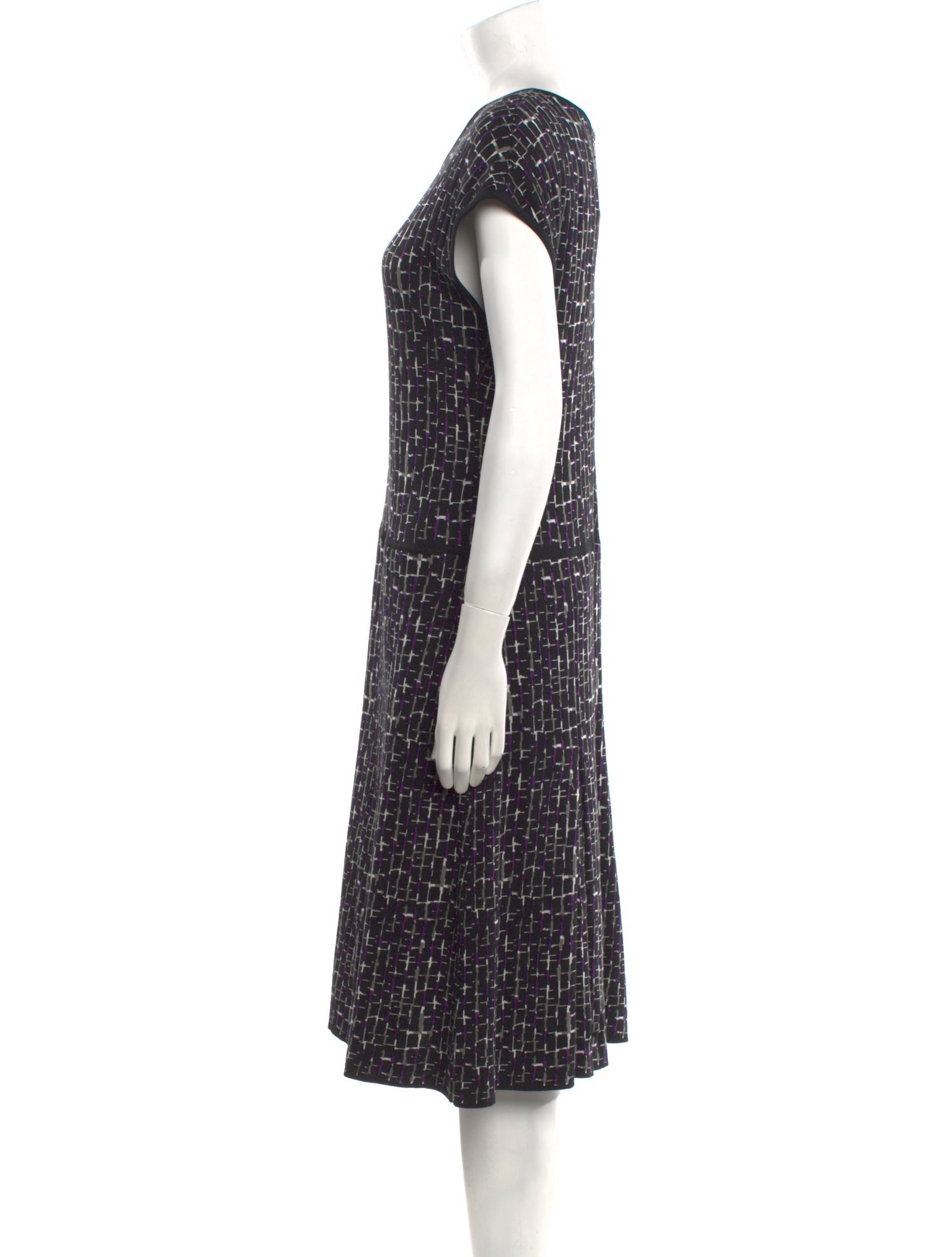 Bottega Veneta Printed Knee-Length Dress
