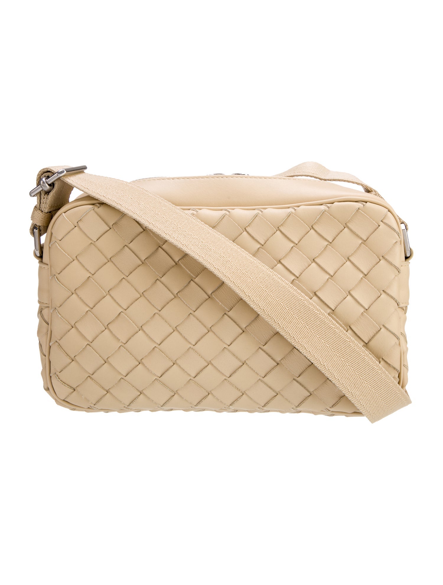 Bottega Veneta Intrecciato Mini Loop Camera Bag - Orange