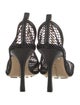 Bottega Veneta Chain-Link Accent Mesh Slingback Pumps
