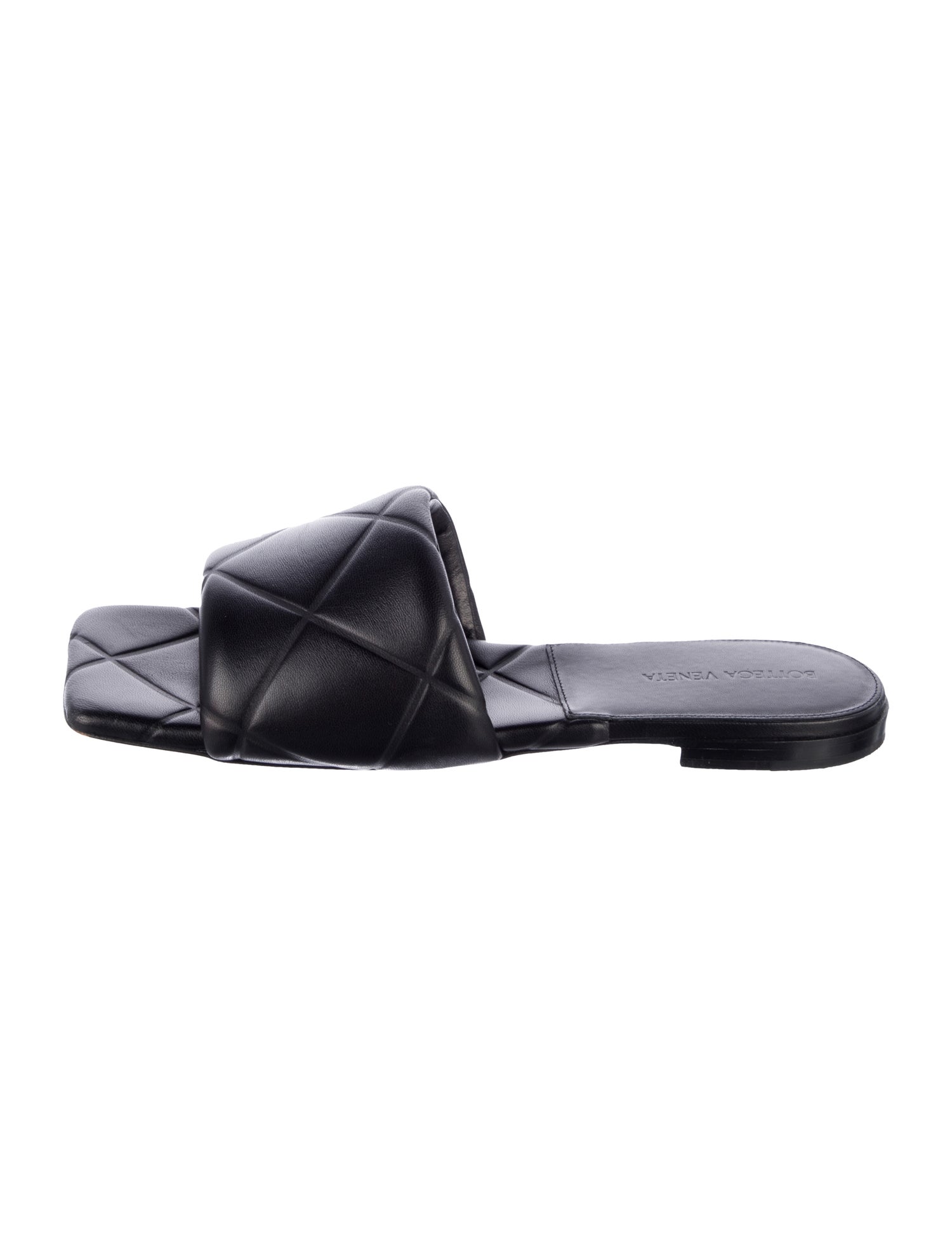 Bottega Veneta Leather Slides