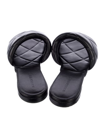 Bottega Veneta Leather Slides