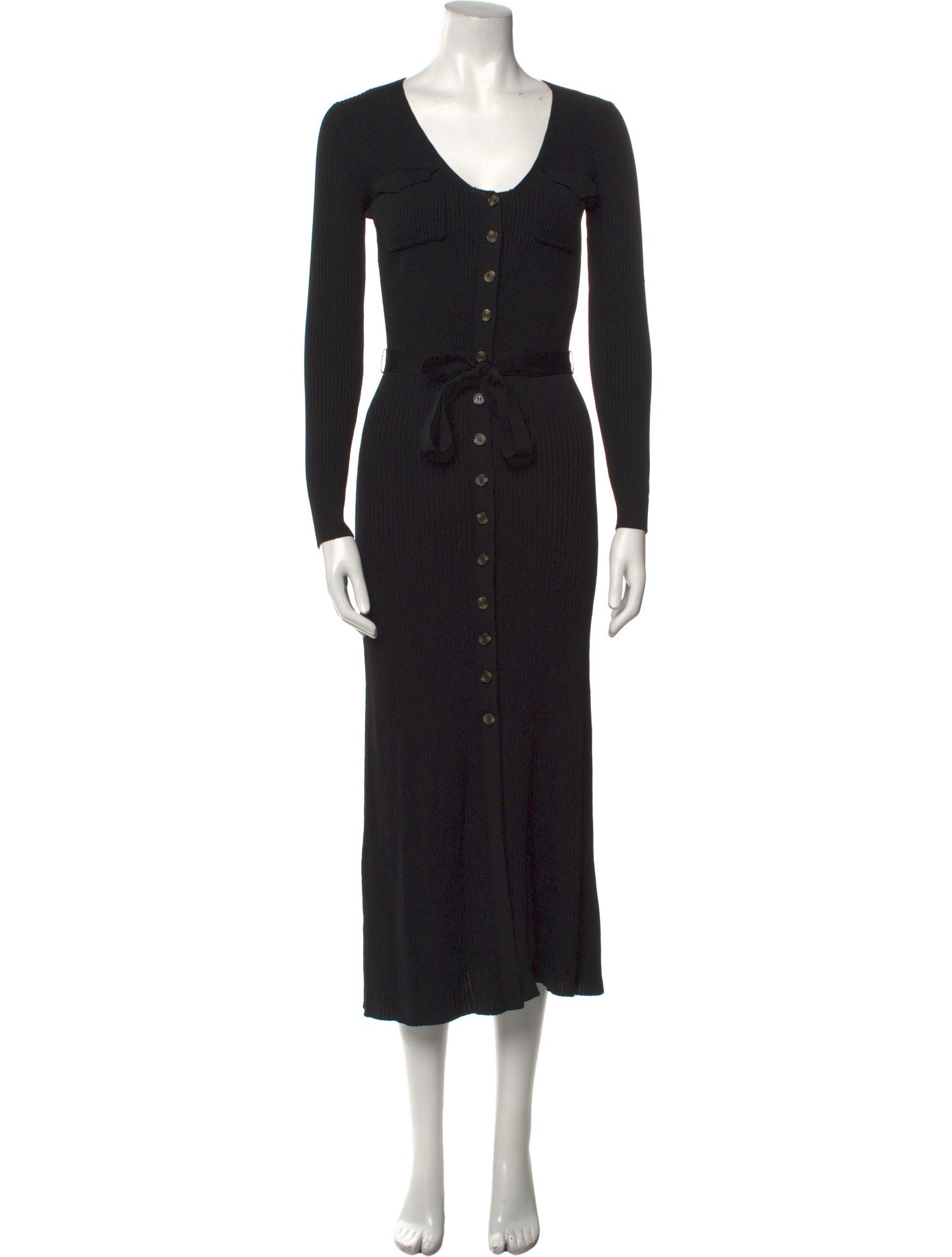 Bottega Veneta Scoop Neck Long Dress