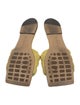 Bottega Veneta Quilted Pattern Leather Slides